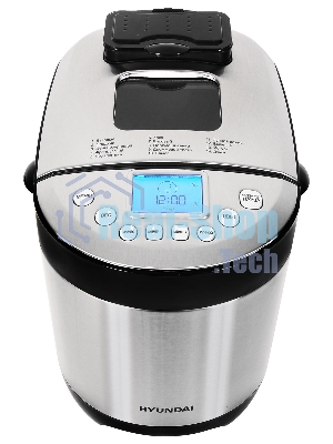 Хлебопечка Hyundai HYBM-4081 черный/серебристый, 550 Вт, 1.0 кг, 14 программ