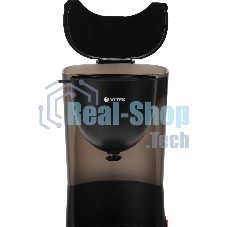 Кофеварка капельная Vitek VT-1500(MC) черный, исп. кофе - молотый, 1.25 л, 600 Вт