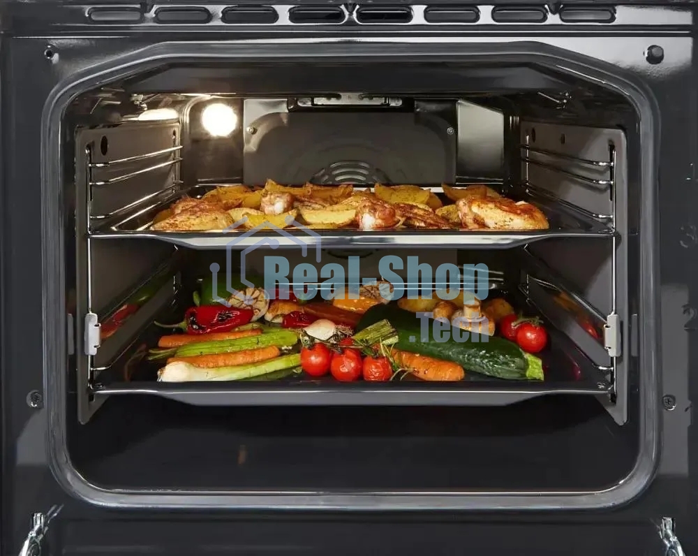 Плита электрическая Gorenje GEC5A12SG серый/черный стеклокерамика (без крышки)
