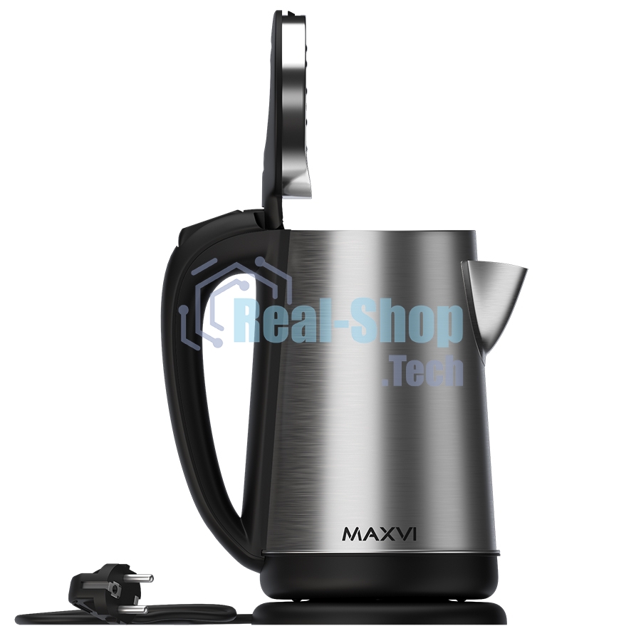Чайник электрический Maxvi KE1822S silver-black