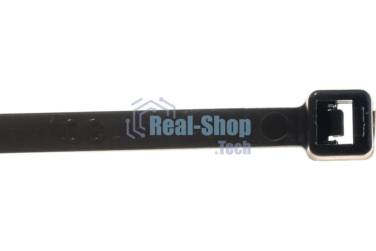 Нейлоновые стяжки Fortisflex КСС 4х250 мм черный 100 штук