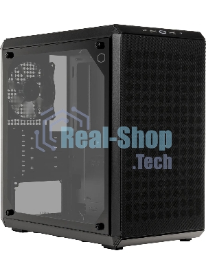 Компьютерный корпус Cooler Master MasterBox Q300L V2 черный без БП mATX 4x120мм 1x140мм 2xUSB3.0 audio bott PSU