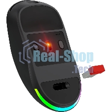 Мышь беспроводная/проводная Defender Elite GM-212 черный, 26000 dpi, радиоканал, Bluetooth, USB, кнопки - 6