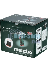 Дрель-шуруповерт аккумуляторная Metabo PowerMaxx BS 600984000, Аккумуляторный, 10,8В, 2 АКБ
