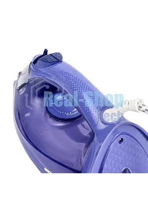 Утюг Centek CT-3300 фиолетовый, 2800 Вт, 60 г/мин, 190 г/мин, 600 мл
