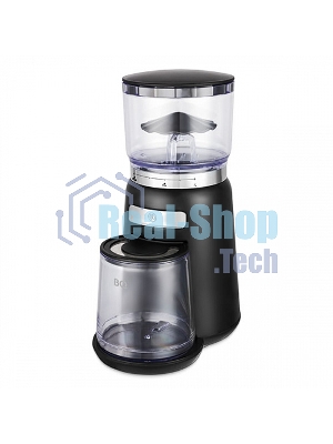 Кофемолка BQ CG2001 черный, Мощность 120 Вт, Жерновая система помола, 20 степеней помола