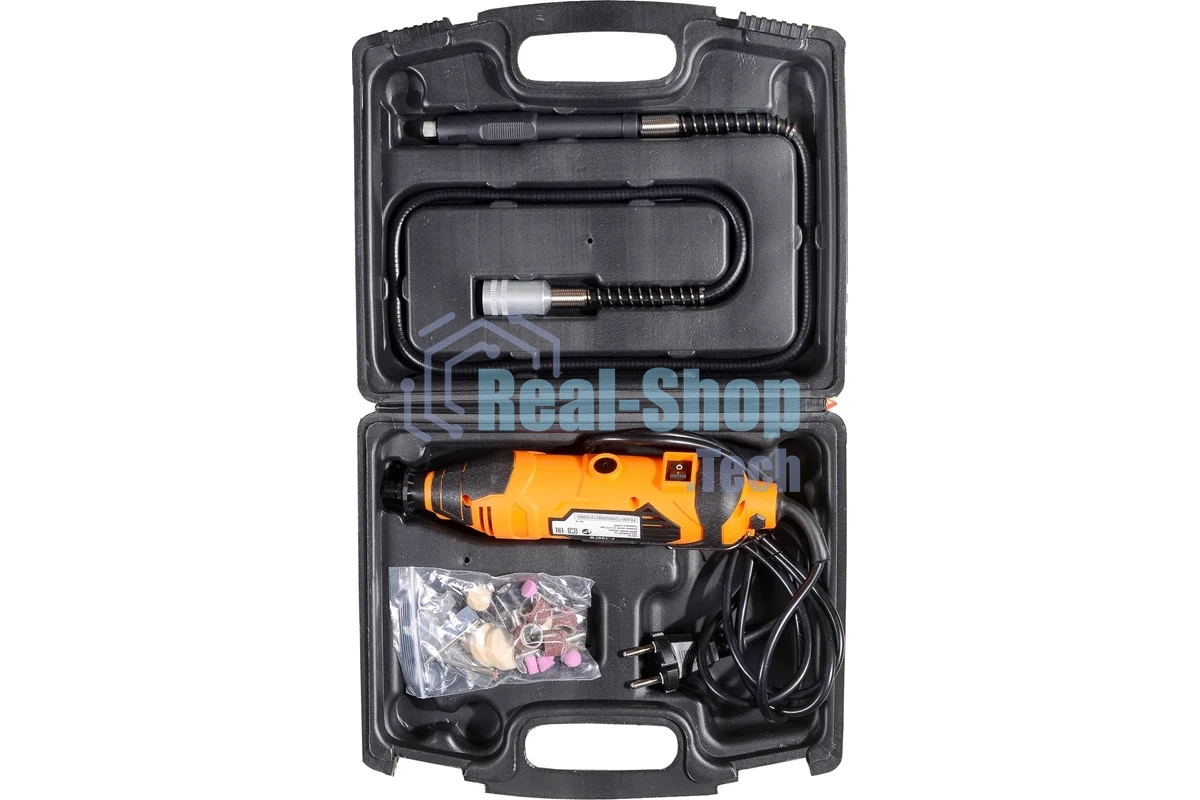 Прямошлифовальная машина (гравер) ВИХРЬ Г-160ГВ Гравер 72/4/2 160 Вт, 30000 об/мин, 2.3-3.2 мм, 0.63 кг