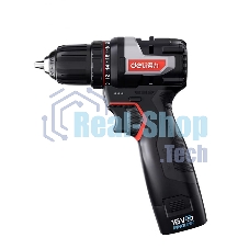 Дрель-шуруповерт аккумуляторная Deli DE-DZ16-1D2, 16В, 2 АКБ, Сумка