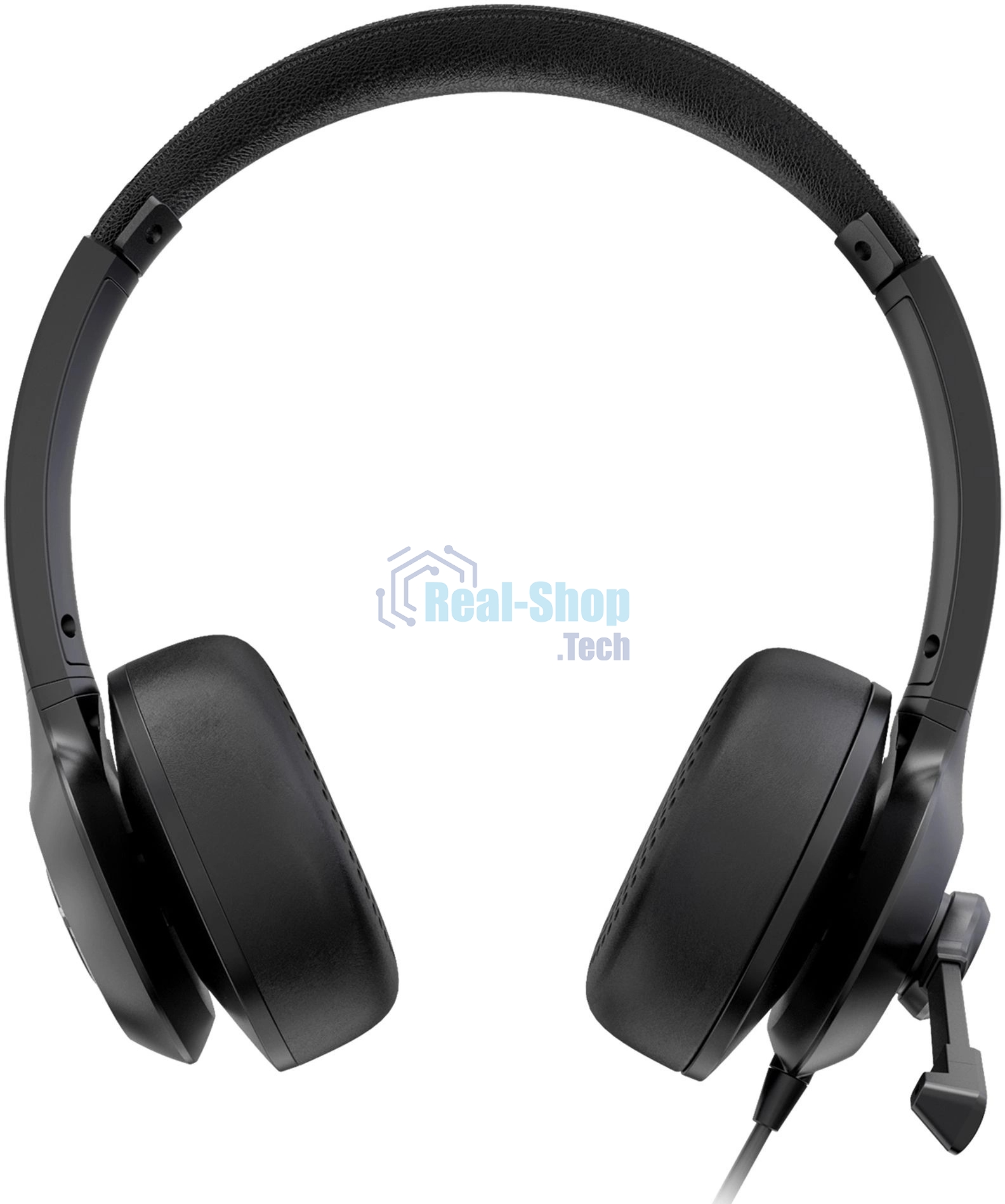 Гарнитура Acer OHW309 чёрный, проводная, USB/mini jack 3.5 мм