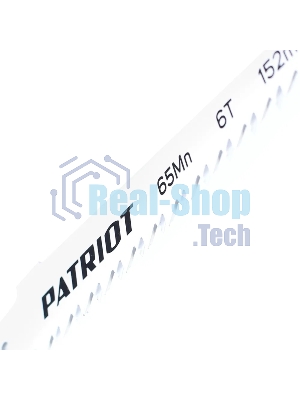 Полотно пильное PATRIOT для сабельной пилы, по дереву 152*19*1.27мм*6T 2 шт.