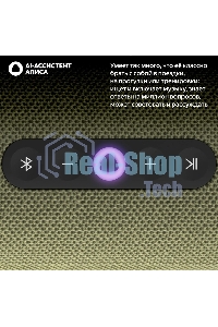 Умная колонка Yandex Стрит Алиса зеленый 30W 2.0 BT/Wi-Fi 10м 3300mAh (YNDX-00030GRN)