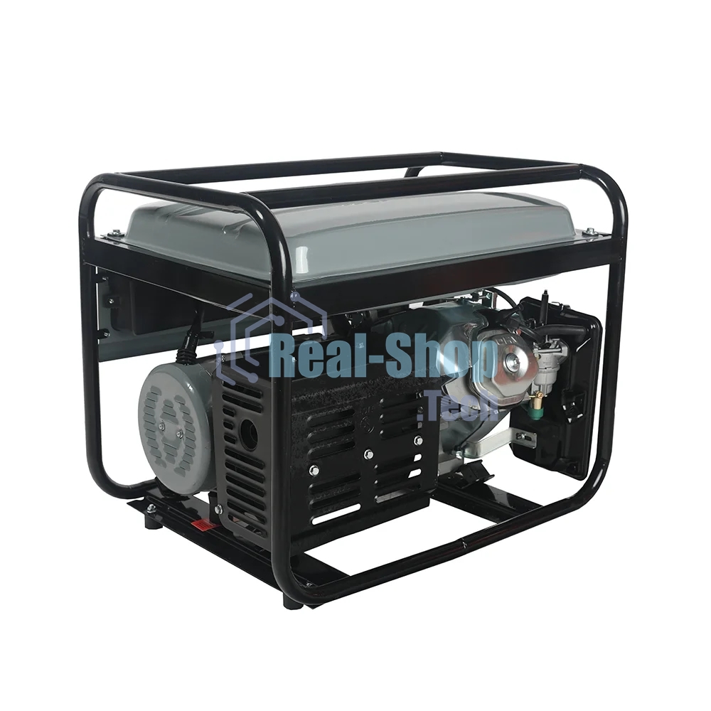 Электрогенератор бензиновый Победа ГБ 6500, 5.5 кВт, 78 дБ, 65 кг