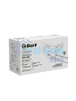 Цепная пила аккумуляторная Bort BKS-2112 18В Li-Ion, Makita 18V LXT, шина 305мм, Бесщеточный, Шаг цепи, дюйм 3/8, холостого хода, об/мин 0-3 400, вес 2 кг, БЕЗ АКБ И ЗУ [93418422]