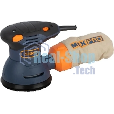 Шлифмашина эксцентриковая MAX-PRO 300 Вт, 5000-12000 об/мин, 125 мм, 1,2 кг, липучка, пылезащищенный выключатель, коробка