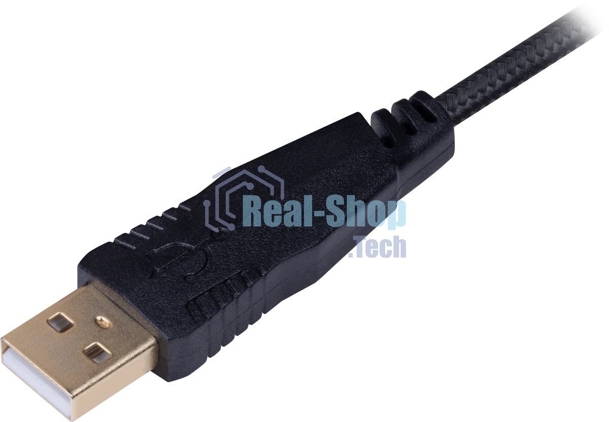 Гарнитура Redragon Aurora чёрный, проводная, USB