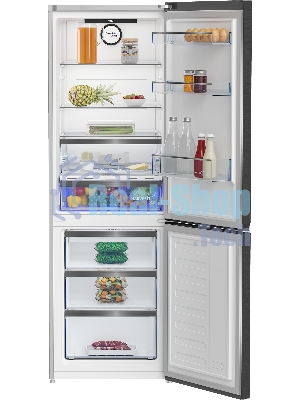 Холодильник Beko B5RCNK363ZXBR антрацит двухкамерный 220/100л морозилка снизу Total No Frost