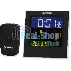 Погодная станция Vitek VT-6411 черный/белый