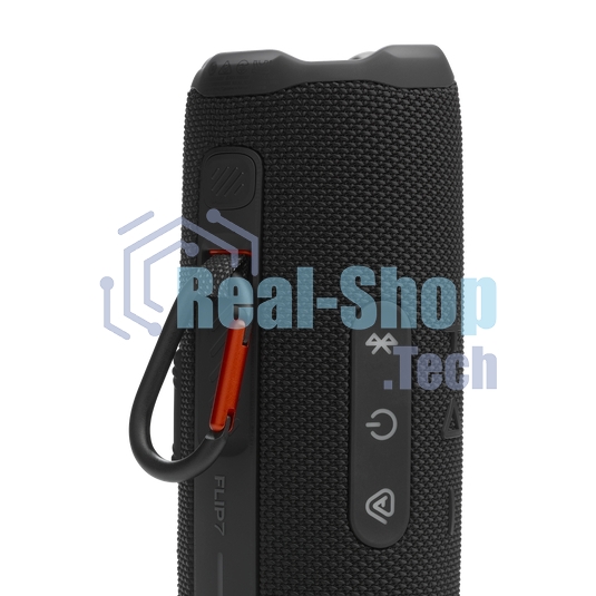 Колонка портативная JBL Flip 7 черный 25W 1.0 BT 4800mAh (JBLFLIP7BLK)