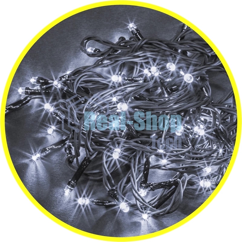 Гирлянда Navigator NGF-S01-200CW-10-21.5m-230-C8-BL-IP44