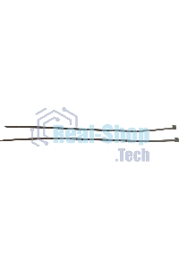 Нейлоновые стяжки Fortisflex КСС 4х250 мм черный 100 штук