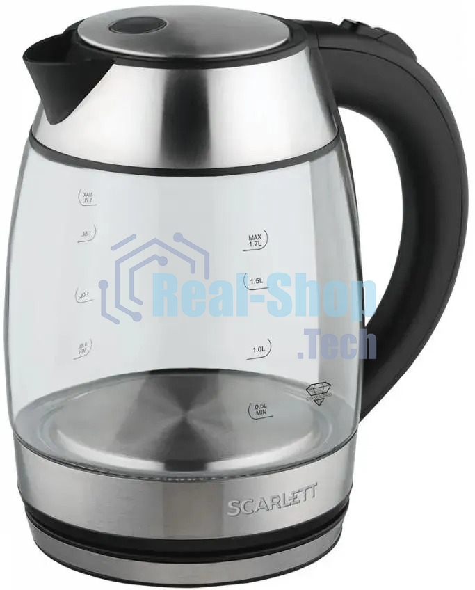 Чайник электрический Scarlett SC-EK27G94 нержавеющая сталь