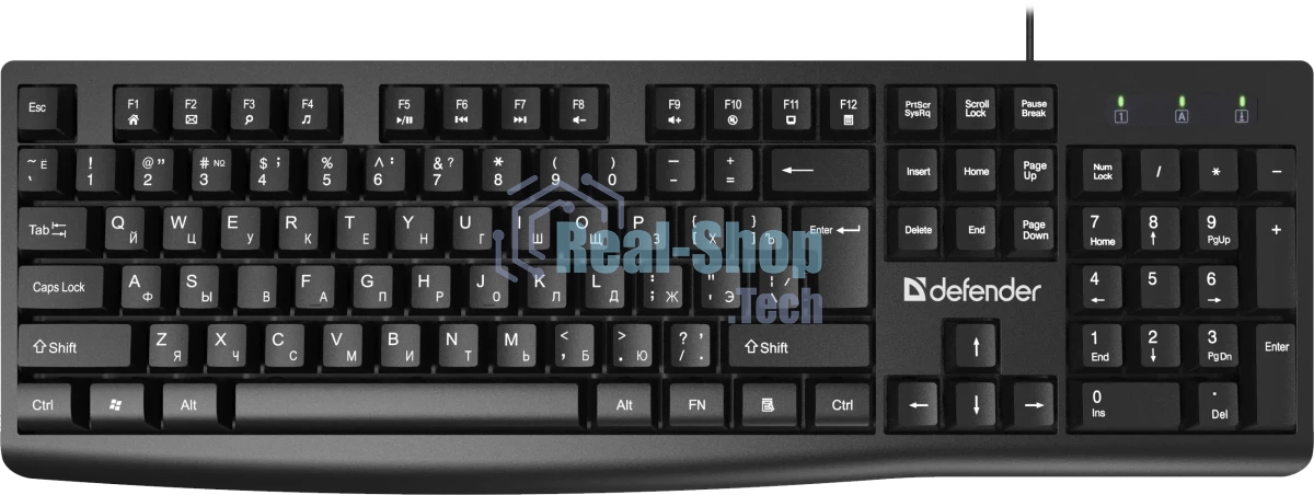 Клавиатура проводная Defender HB-138 RU