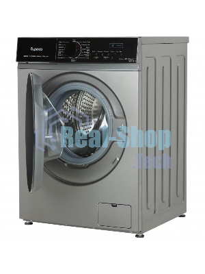 Cтиральная машина Бирюса WM-SN1014/15 M металлик, загрузка фронтальная 10.5 кг, 1400 об/мин, класс: А+++
