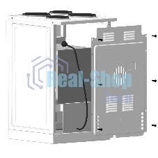 Плита электрическая Лысьва ЭП 411 белый, конфорок 4 электрических, духовка 57 л, 50 см x 84 см x 60 см