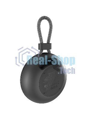 Портативная колонка круглая HOCO BS60, черный