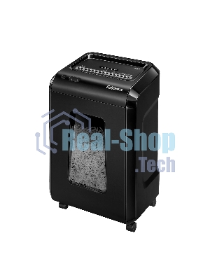 Шредер Fellowes Powershred 92Cs FS-1719301 P-4, 4х38мм, 18лст., 25лтр., уничтожает: скобы, карты, скрепки, CD