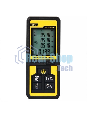 Лазерный дальномер Deli DL331040B Диапазон измерения 0,05~50м, точность измерения ±3мм