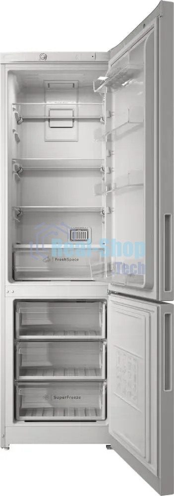 Холодильник Indesit ITR 4200 W белый двухкамерный 247/78л морозилка снизу