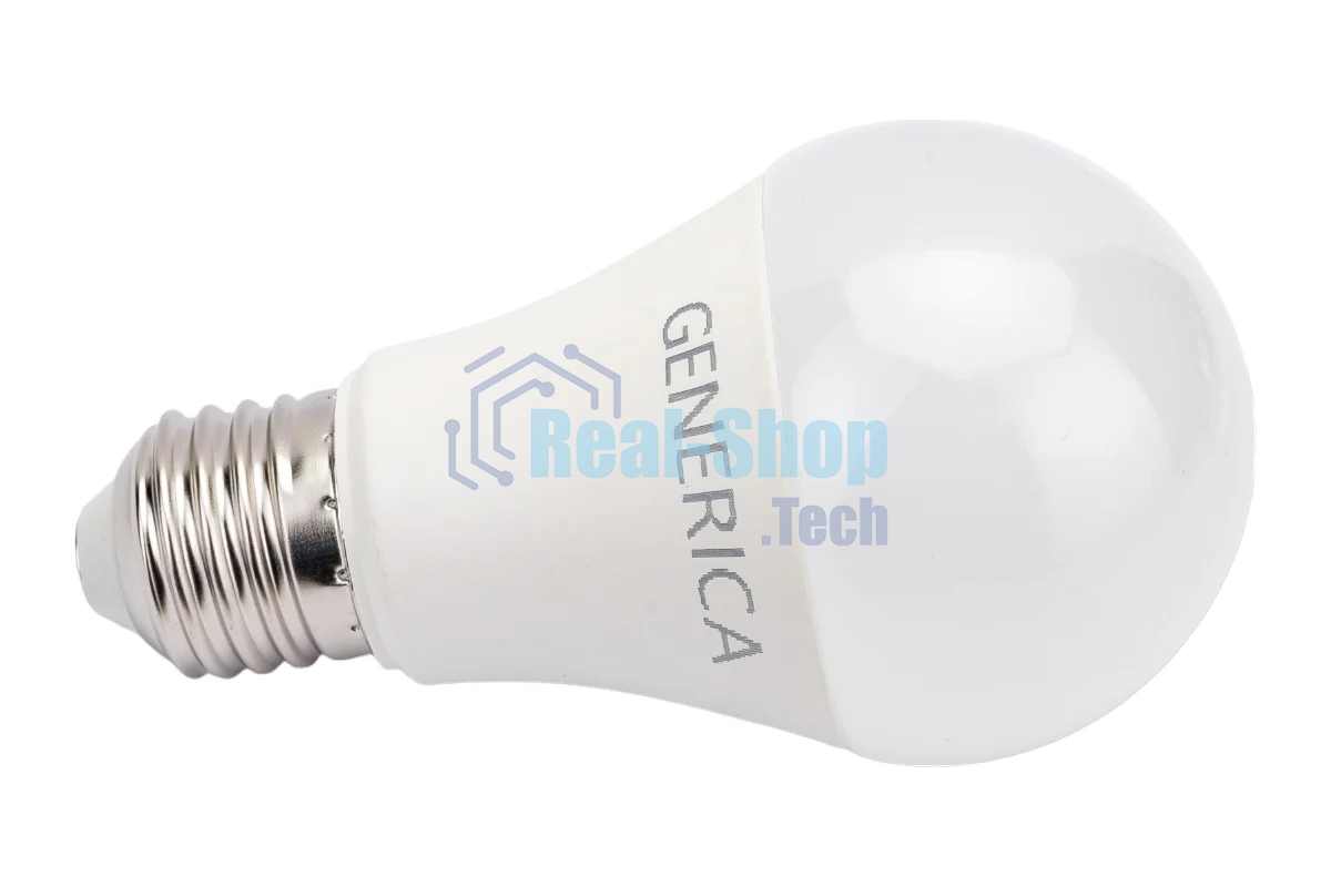 Лампа светодиодная GENERICA LL-A60-15-230-65-E27-G A60 15 Вт грушевидная 6500К E27 230В