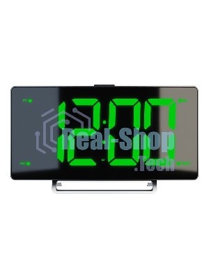 Радиочасы Soundmax SM-1561U (черный с белым)