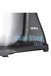 Кухонная машина KORTING KKM 0107 MB N, мощность 1500 Вт, 5 насадок, объем чаши 6.5 л, сенсорный дисплей/механическое управление, планетарное вращение, 11 скоростей, турборежим, импульсный режим, таймер, насадка для смешивания/крюк для теста/веничк/мясоруб