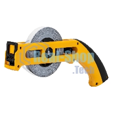 Рулетка геодезическая Denzel 30 м х 13 мм, открытый корпус, металлическая лента