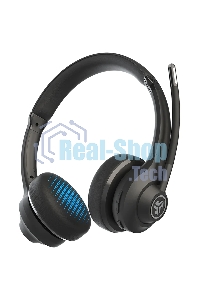 Гарнитура беспроводная Jlab GO WorkWireless Duo-Black, Version 2, Link USB-C