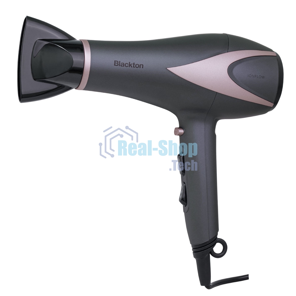 Фен Blackton Bt HD2240B Темно-серый розовый