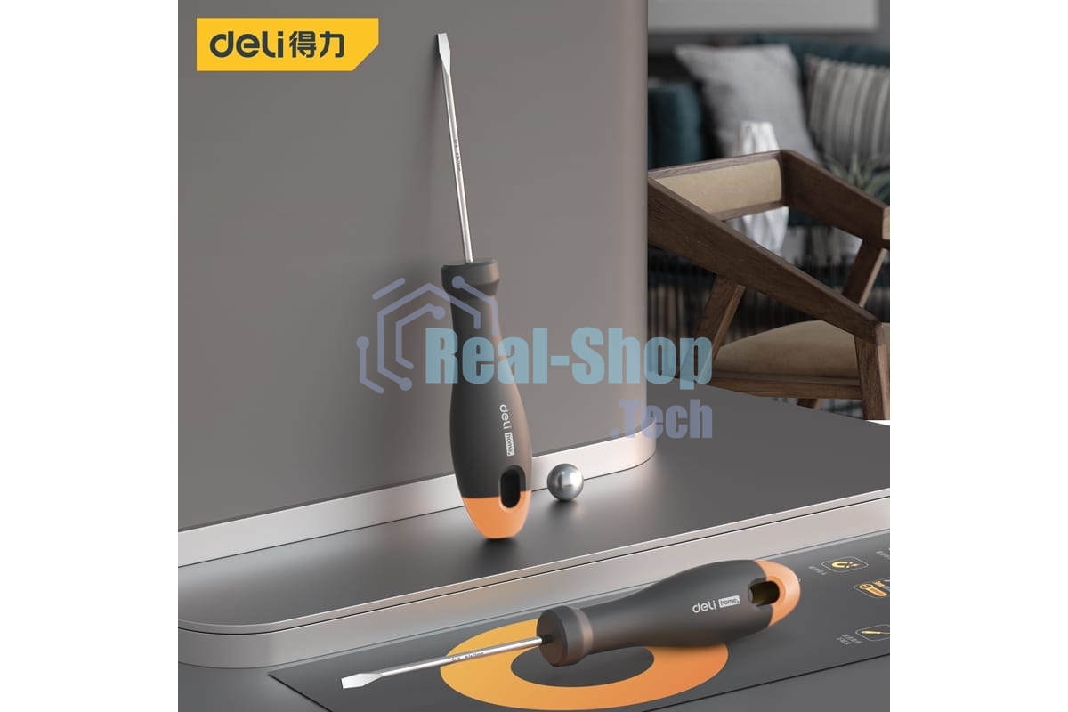 Отвертка шлицевая Home Series Gray