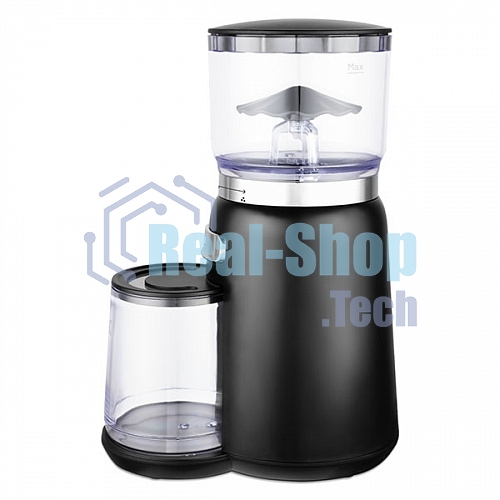 Кофемолка BQ CG2001 черный, Мощность 120 Вт, Жерновая система помола, 20 степеней помола