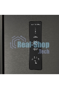 Холодильник Бирюса SBS 541 TGG текстурированное бежевое стекло двухкамерный 343/198 л морозилка слева, NoFrost, Side-by-side