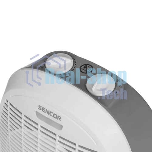 Тепловентилятор Sencor SFH 7017WH, белый, 2000 Вт, 20 м2, термостат