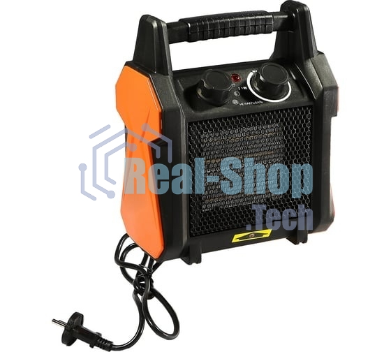 Тепловентилятор Sturm! FH2034CQ, черный/оранжевый, 2000 Вт, 20 м2, термостат