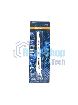 Полотно пильное PATRIOT для сабельной пилы, по дереву 152*19*1.27мм*6T 2 шт.