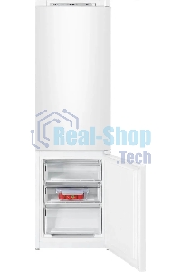 Встраиваемый холодильник Atlant ХМ-4319-101 белый двухкамерный 175/70л морозилка снизу