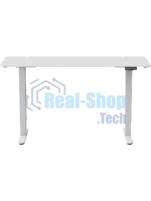 Стол компьютерный Cactus CS-EDL-WWT столешница ДСП, белый каркас белый