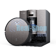 Робот-пылесос Ecovacs Deebot X11 OmniCyclone черный/коричневый, 6400 мА*ч Li-Ion, уборка сухая/влажная, пылесборник контейнер 0.22 л