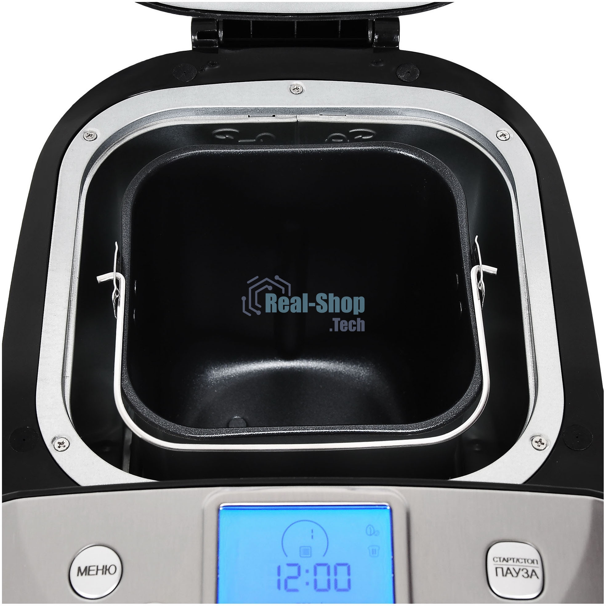 Хлебопечка Hyundai HYBM-4081 550Вт черный/серебристый