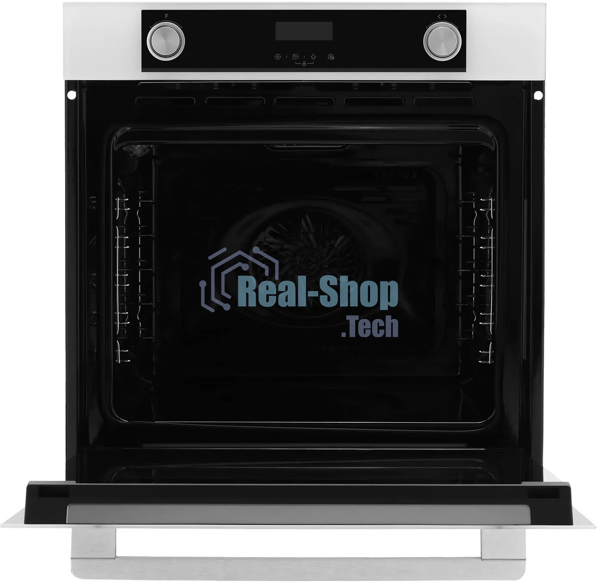 Духовой шкаф электрический встраиваемый Hyundai HEO 6772 WG белый