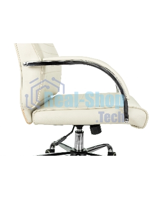 Кресло Бюрократ T-8010SL/IVORY слоновая кость, экокожа